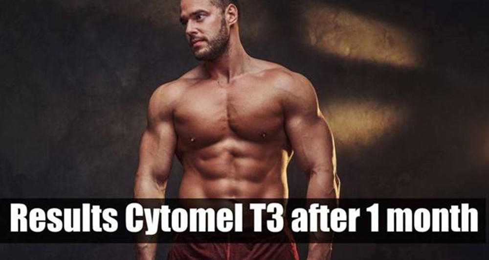 What results Cytomel T3 before and after 1 month