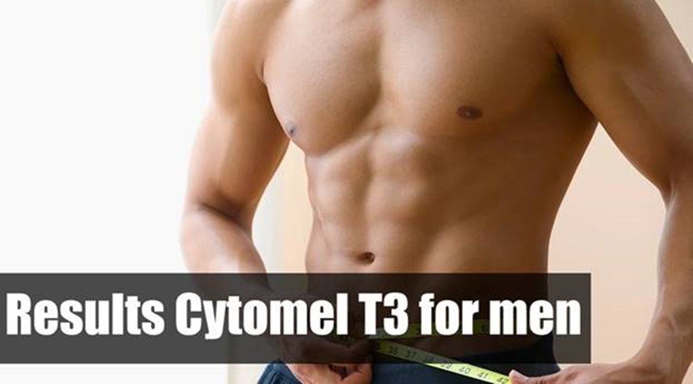 What will be results Cytomel T3 before and after male?